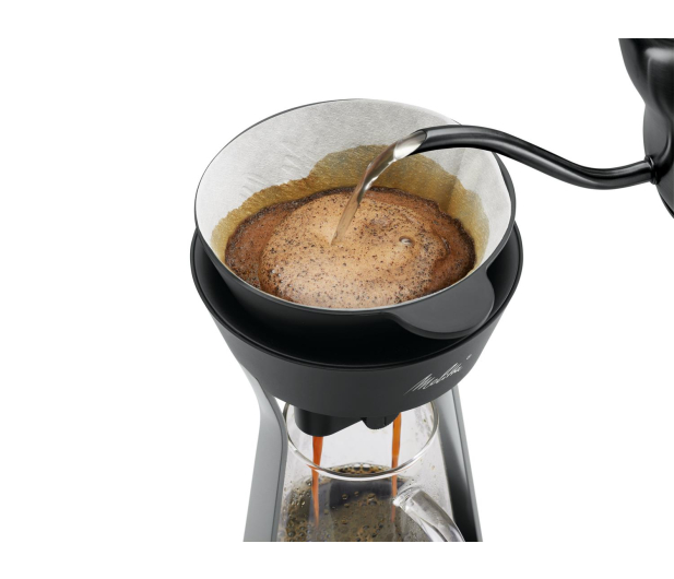 Melitta AMANO zestaw do kawy typu Pour Over czarny/srebrny - 1227614 - zdjęcie 4